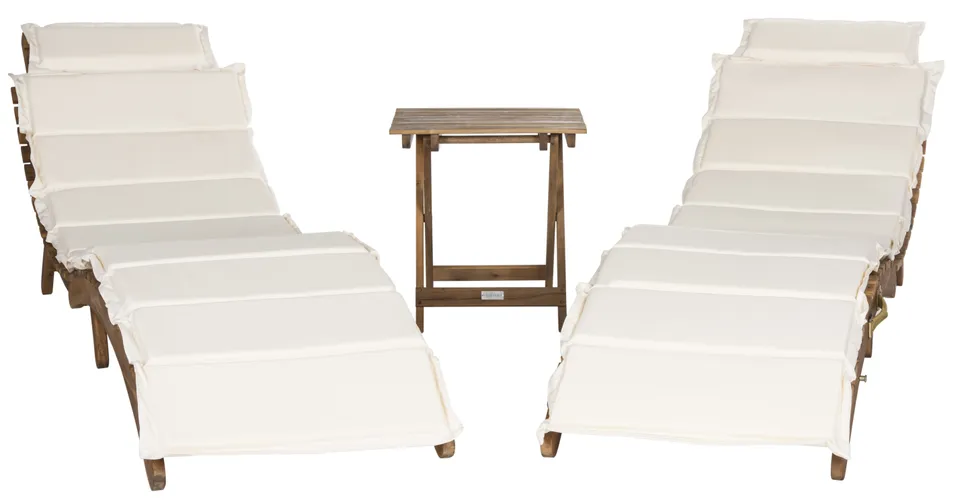 Pacifica 3 Piece Lounge Set - Natural/Beige