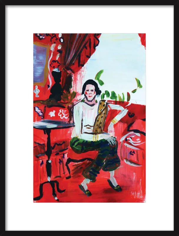 Diana Vreeland  by Marine de Quénetain  for Artfully Walls