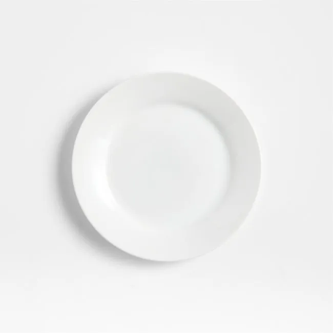Aspen Rimmed Porcelain Appetizer Plate