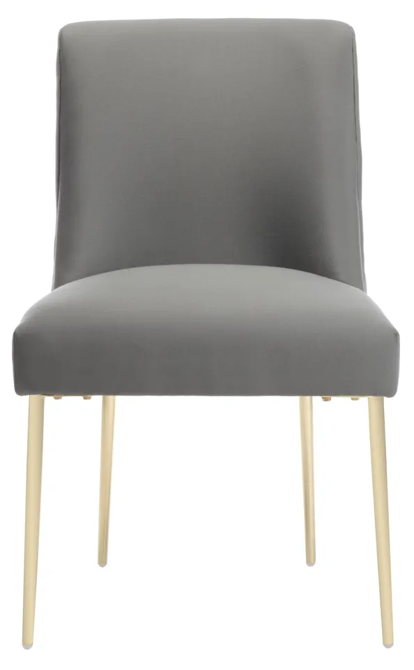 Safavieh Couture Nolita Dining Chair, Charcoal Grey