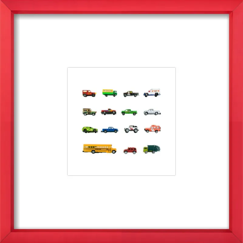 Vintage Toy Trucks by Jennifer Steen Booher for Artfully Walls