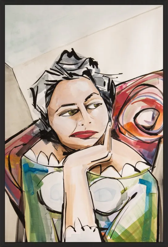 Ponder by Becky Aubry for Artfully Walls