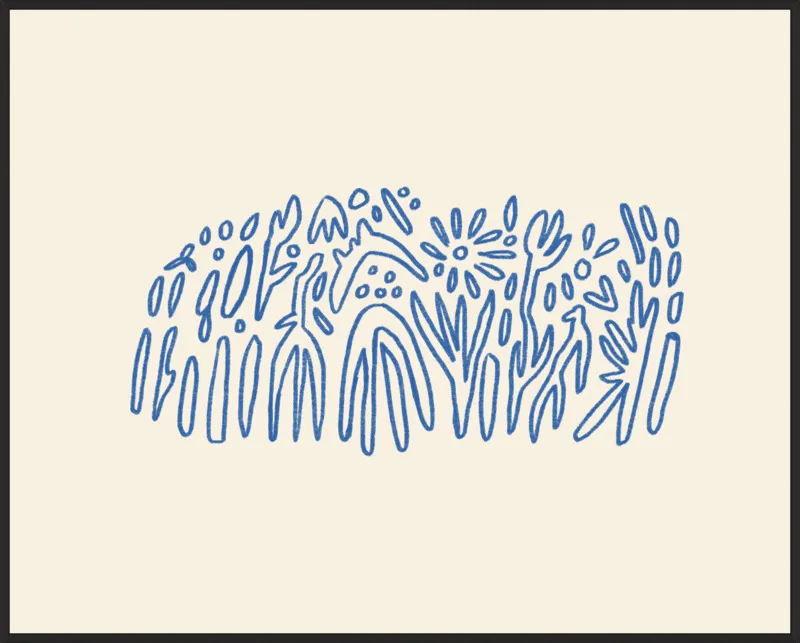 Flora by Caroline Corrigan for Artfully Walls