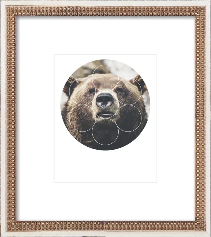 Big Bear Buddy - Geometric Photography by Emiliano Deificus for Artfully Walls