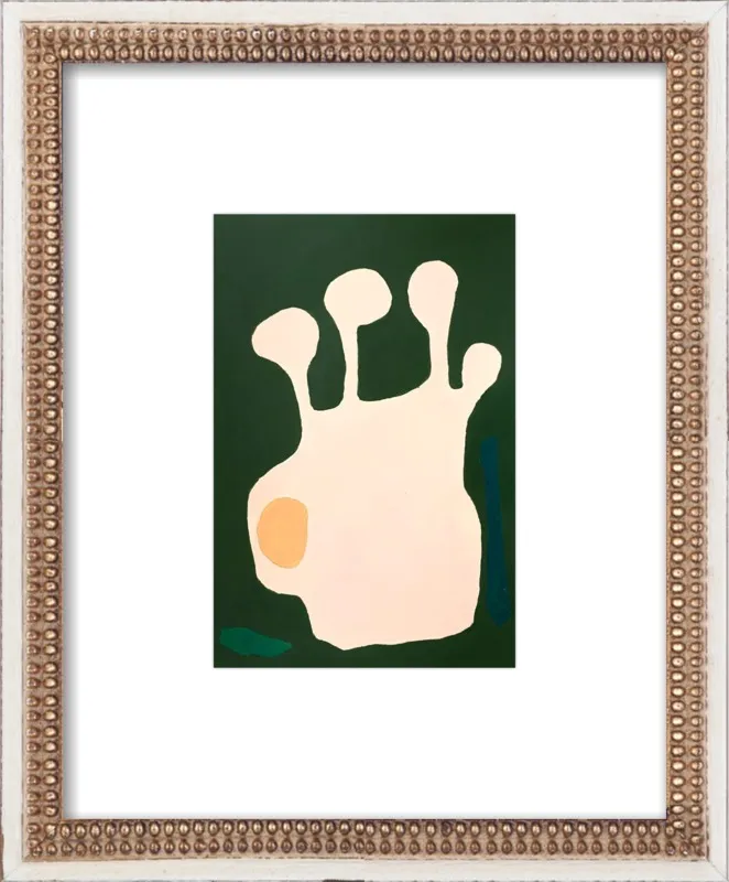Nectarine Vase, abstraction 11 by Neicy Frey by Neicy Frey for Artfully Walls