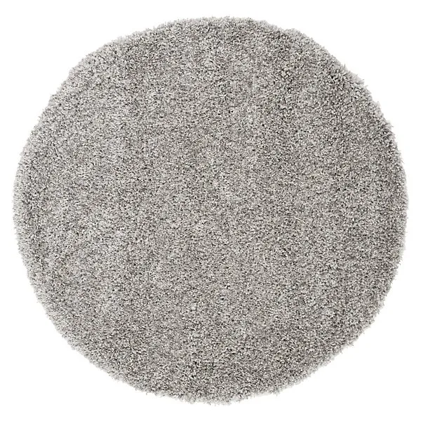 Cozy Shag Solid Neutral Area Rug