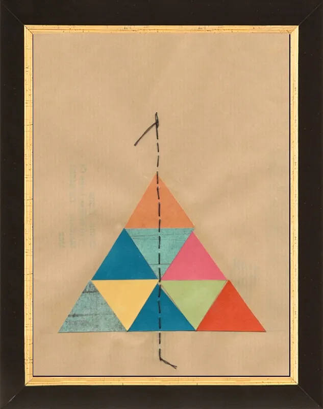 Pyramid Series 1 by Jan Weiss for Artfully Walls