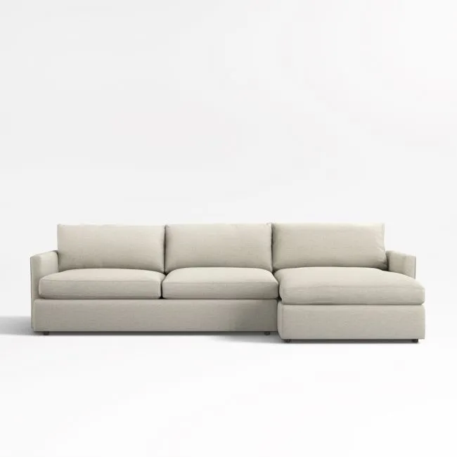 Lounge 2-Piece Sectional Sofa with Chaise Lounge