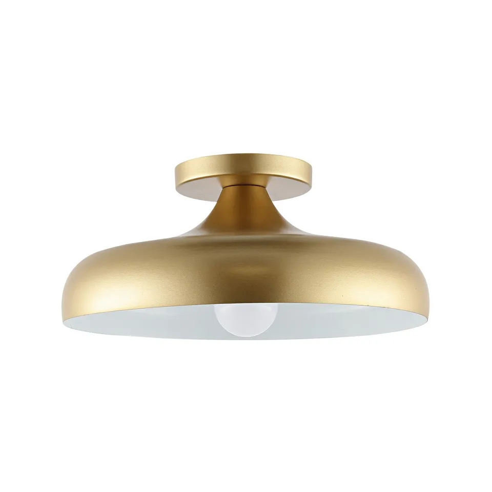 Willet 13.25" Flush Mount - Gold