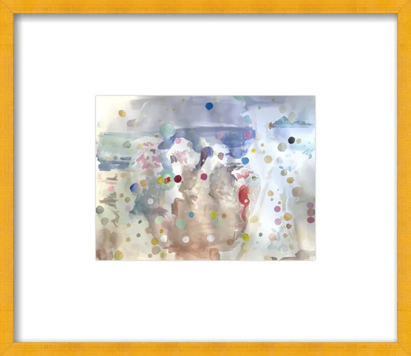Beach scene (from memory)  by Hannah Dean for Artfully Walls