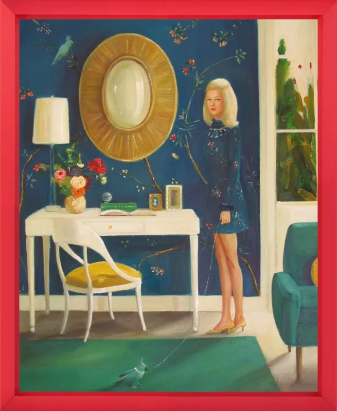 The Invisible Nature of Tansy Fairchild by Janet Hill for Artfully Walls