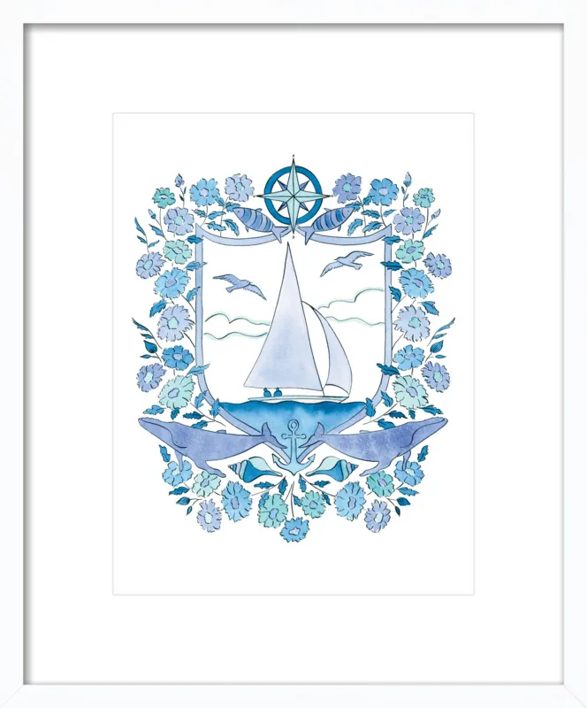 Setting Sail by Rachel Rogers for Artfully Walls