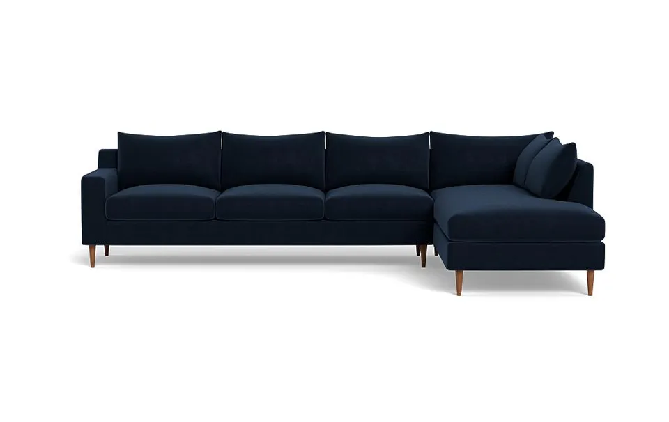 Sloan 4-Seat Right Bumper Sectional