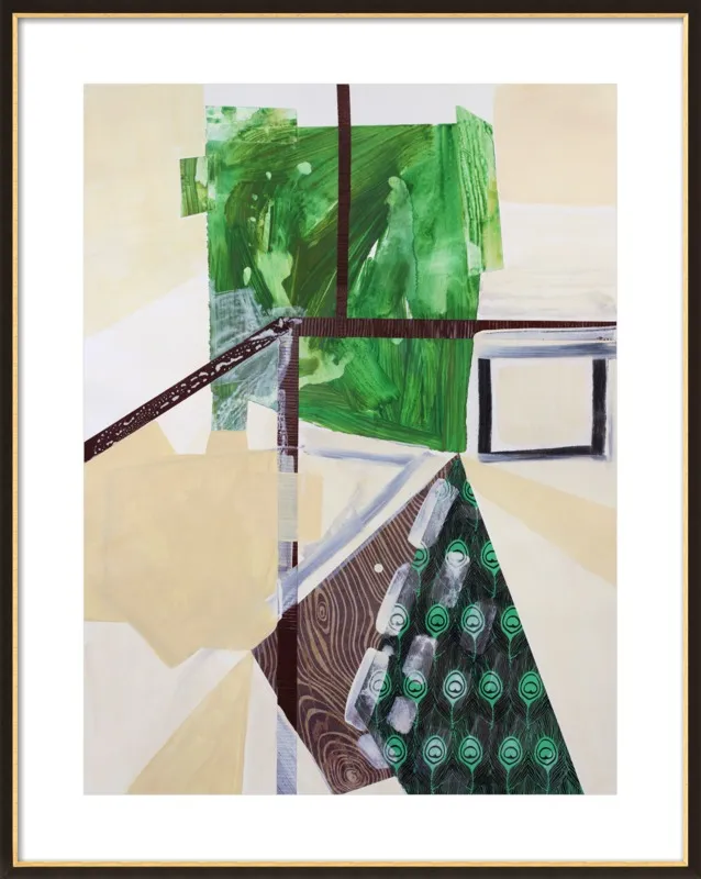 Abstract Study (trail map) by Pamela Staker for Artfully Walls