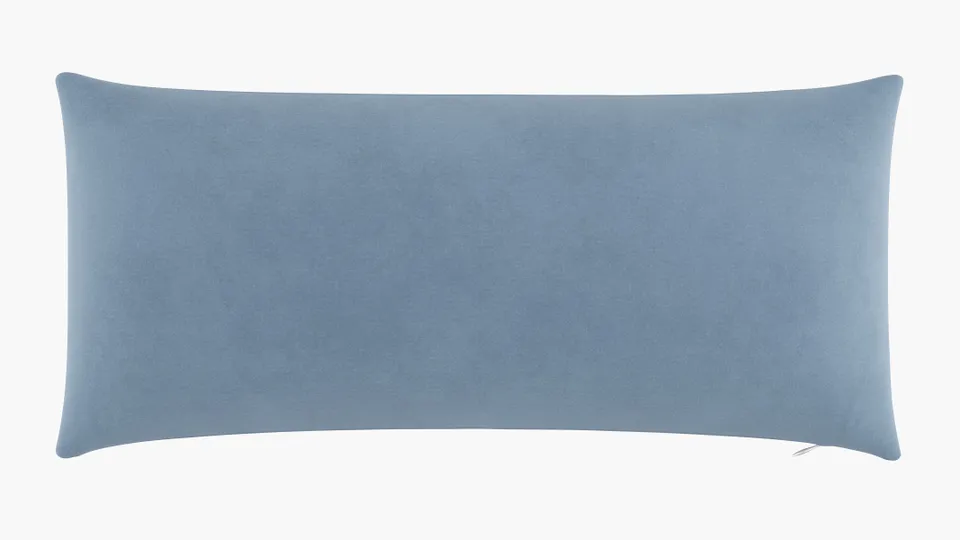 Throw Pillow 14" x 30", Ocean Classic Velvet, 14" x 30"
