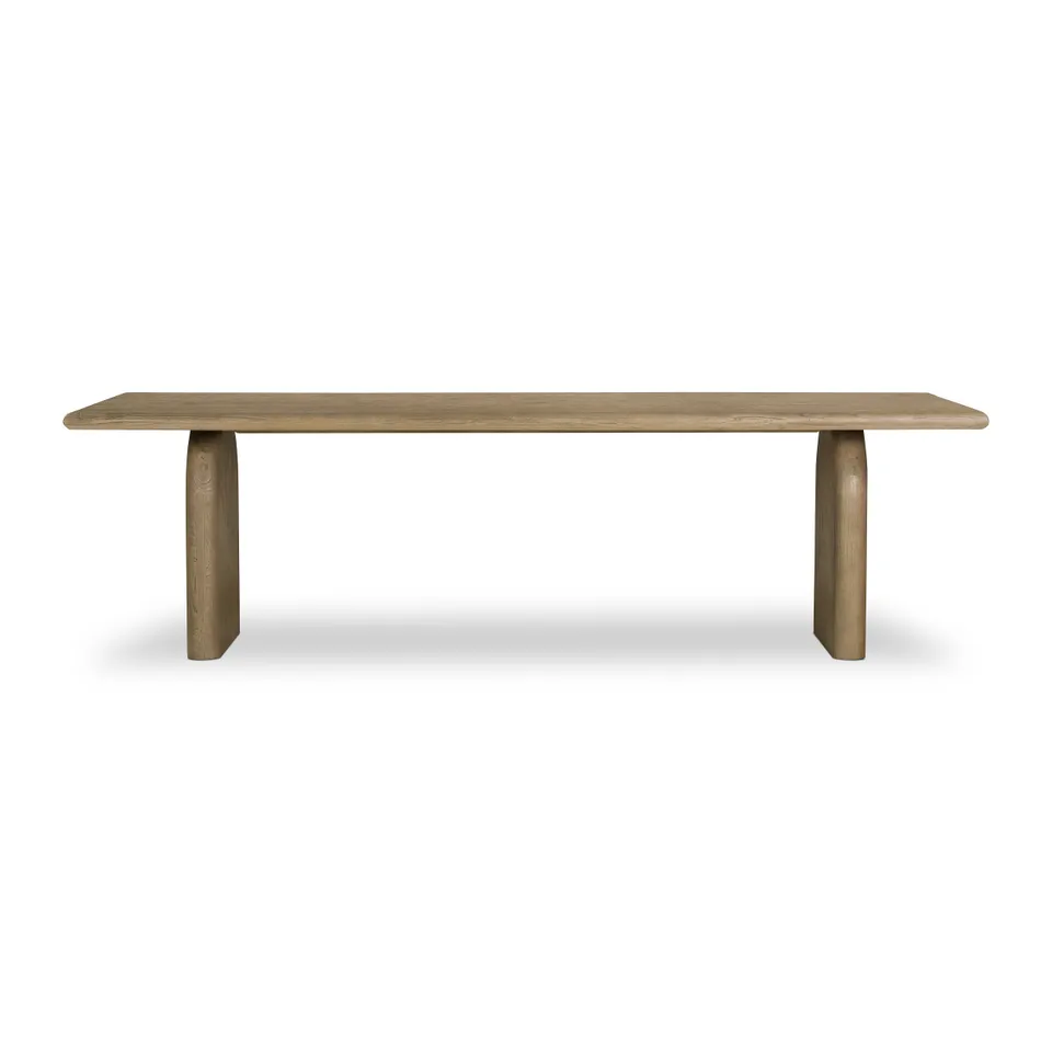 Sorrento 106" Dining Table-Aged Drift