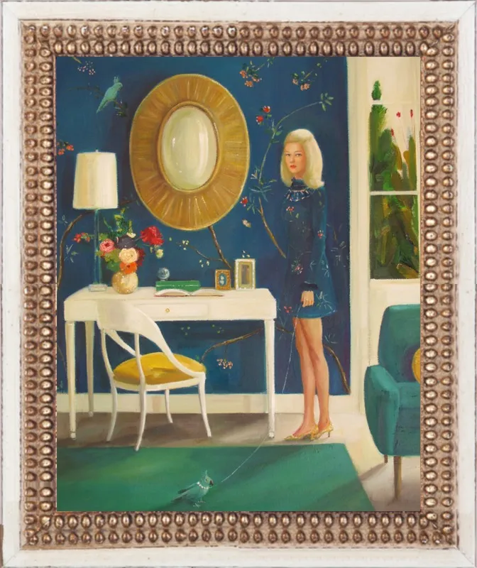 The Invisible Nature of Tansy Fairchild by Janet Hill for Artfully Walls