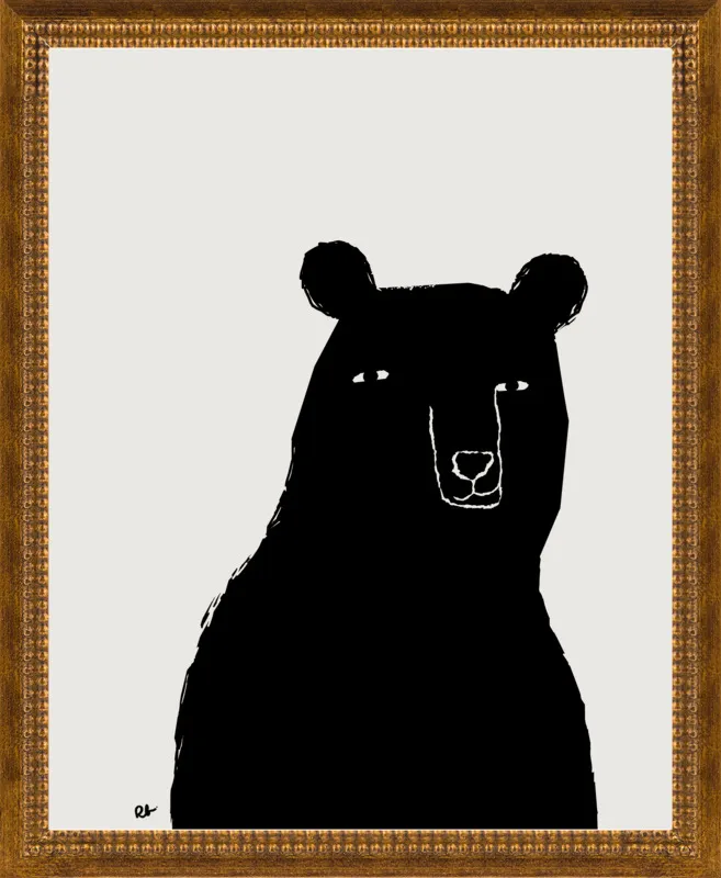 Benson the Bear by Rob Blackard for Artfully Walls