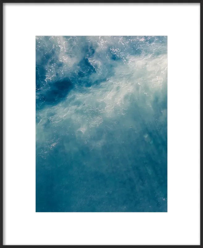 Electric Ocean by Ryan Szot for Artfully Walls