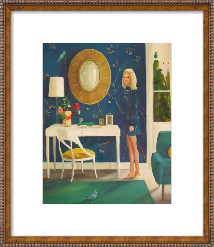 The Invisible Nature of Tansy Fairchild by Janet Hill for Artfully Walls