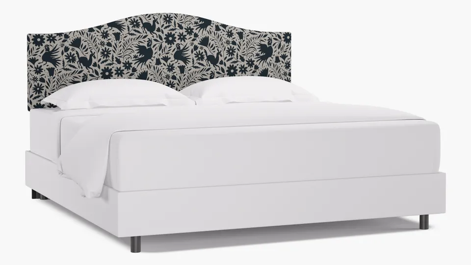 Camelback Headboard, Ink Frida, King