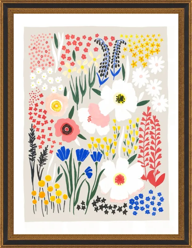 Anemone Garden by Lisa Rupp for Artfully Walls