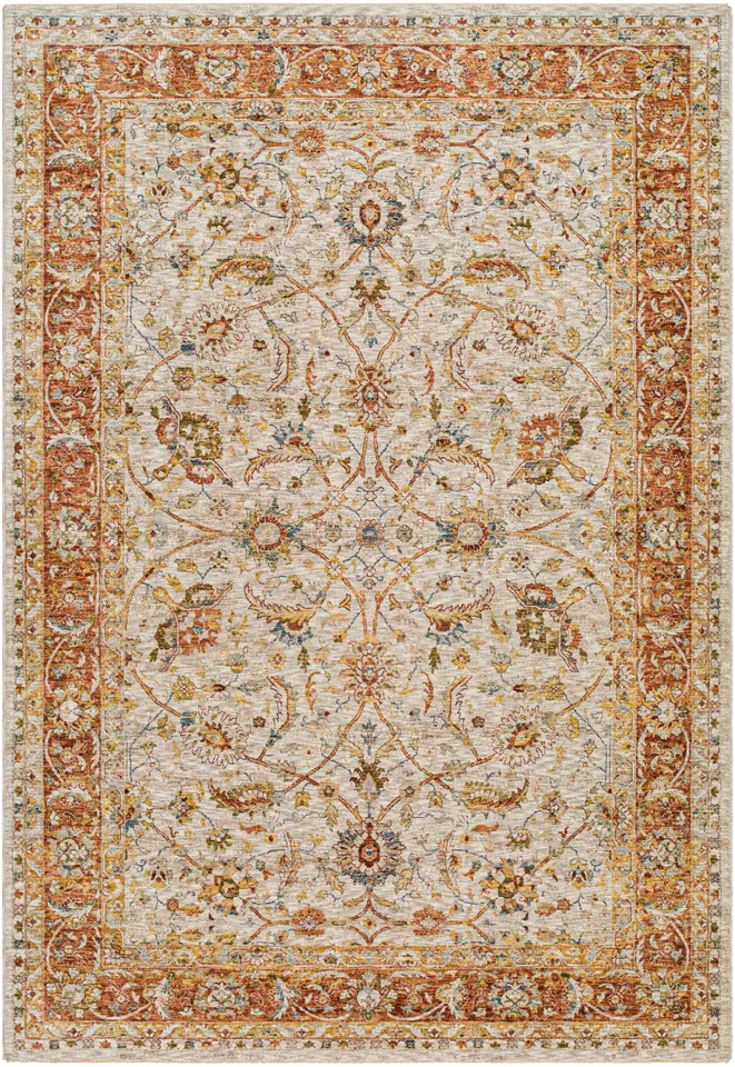 Mona Lisa Beige Indoor 2' x 2'11" Machine Woven Rug