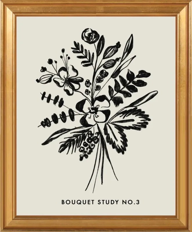 Bouquet Study No. 3 by Nancy Noreth for Artfully Walls