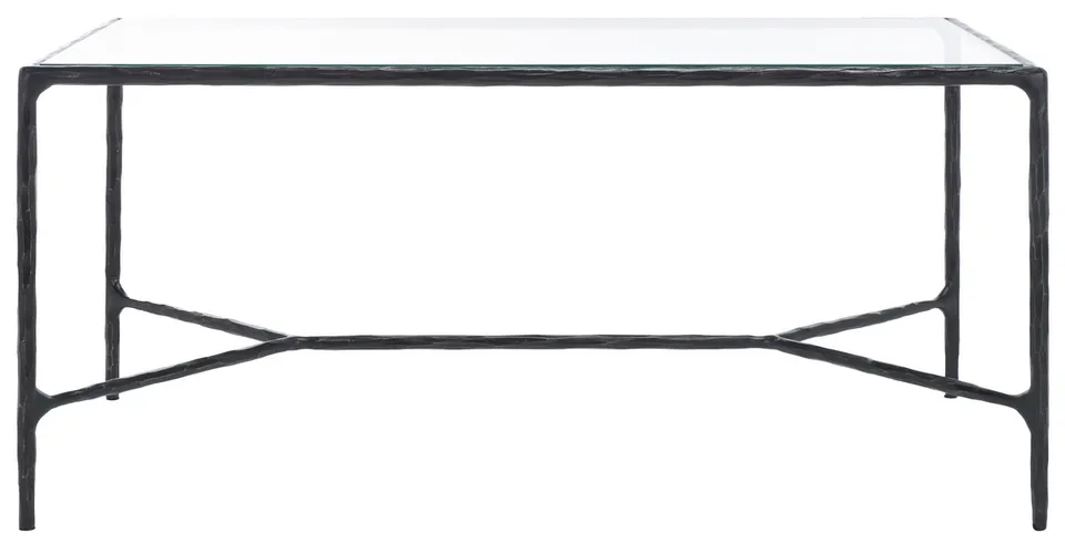 Jessa Metal Coffee Table - Black