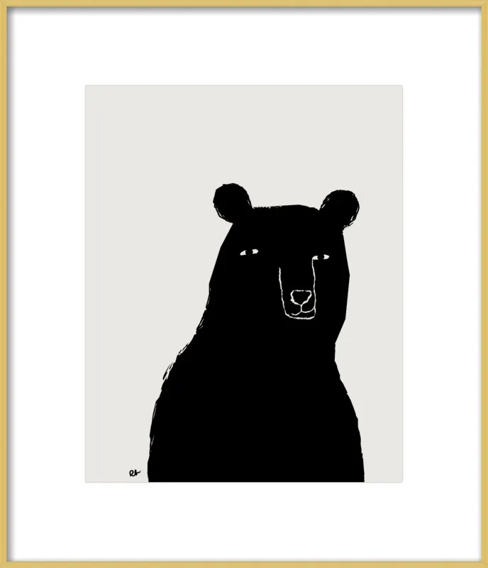 Benson the Bear by Rob Blackard for Artfully Walls