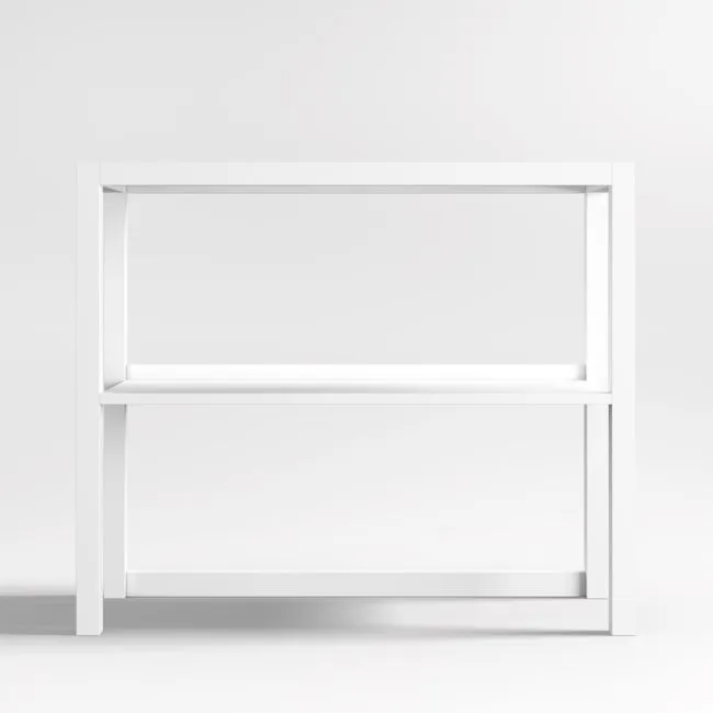 Ever Simple Modular White Wood Kids Hutch