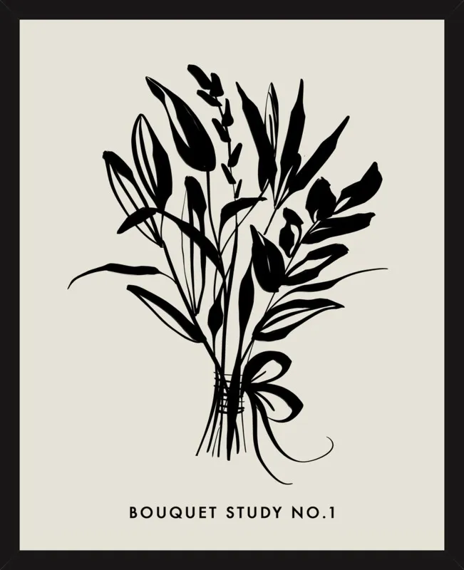 Bouquet Study No. 1  by Nancy Noreth for Artfully Walls