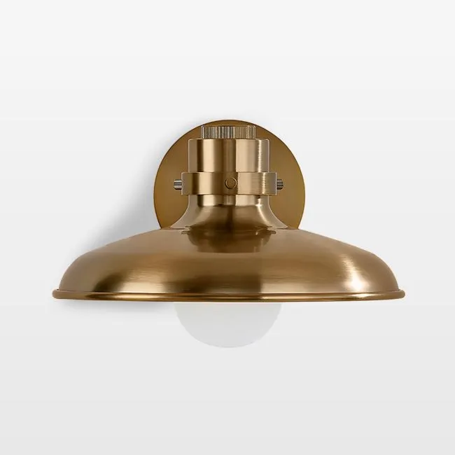 Rainhill Brass Wall Sconce 7"