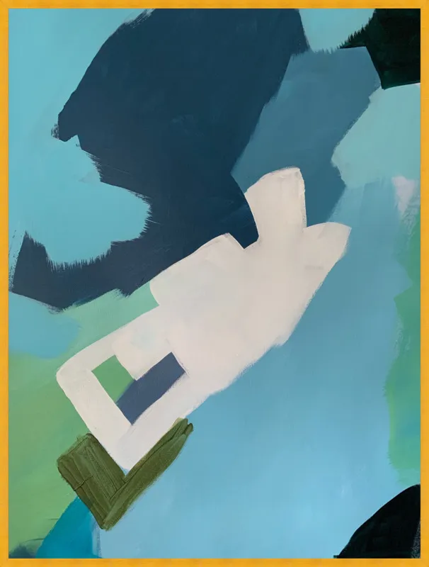Abstraction, Vertical by Janet Bludau for Artfully Walls