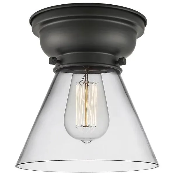 Zachary Glass Flushmount