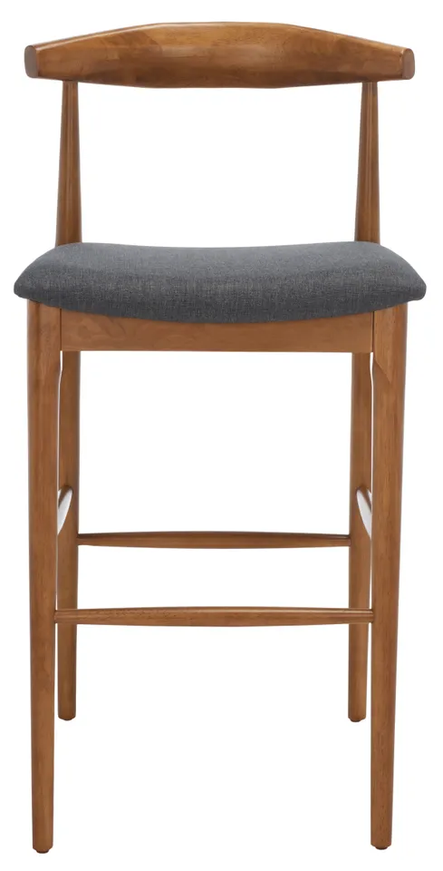 Lionel Retro Barstool - Walnut / Dark Gray
