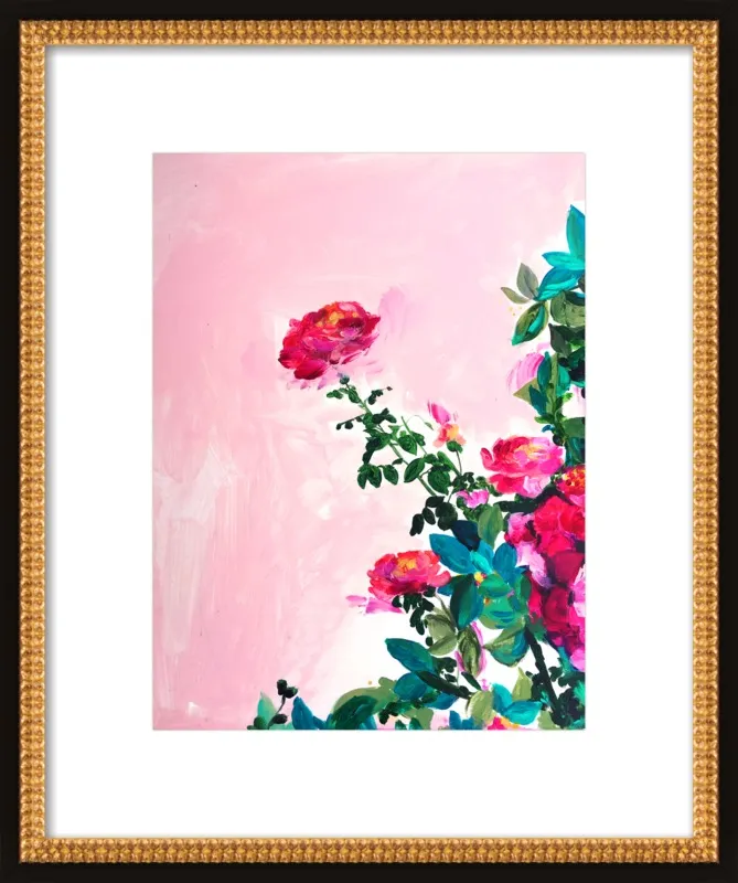 Rose Garden I by Christine Lindstrom for Artfully Walls