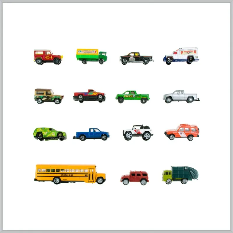 Vintage Toy Trucks by Jennifer Steen Booher for Artfully Walls