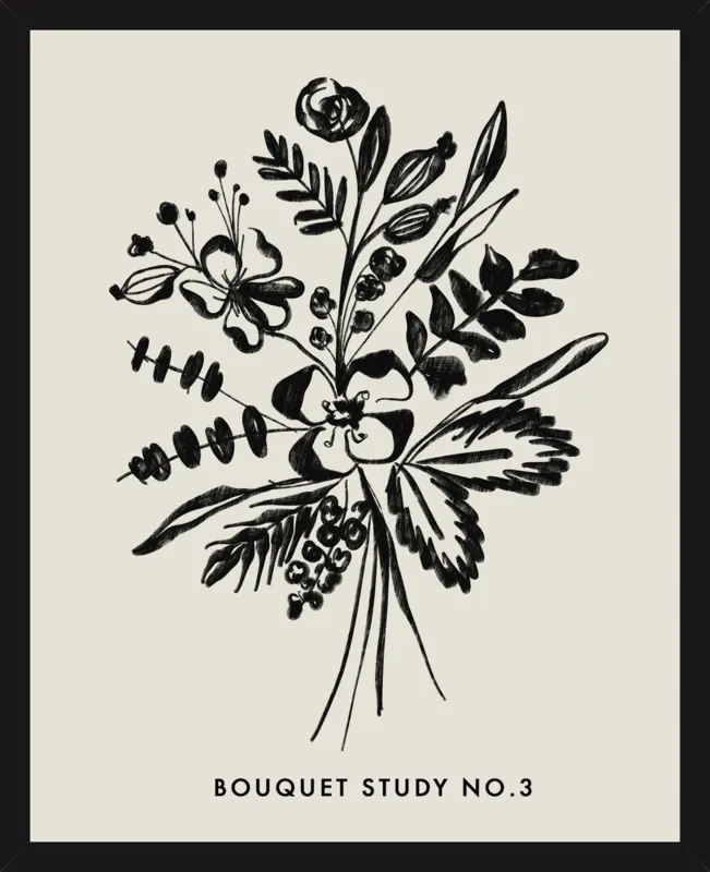 Bouquet Study No. 3 by Nancy Noreth for Artfully Walls