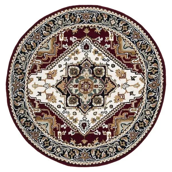 Heritage Row Heriz Medallion Area Rug
