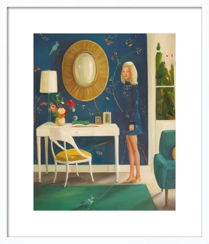 The Invisible Nature of Tansy Fairchild by Janet Hill for Artfully Walls