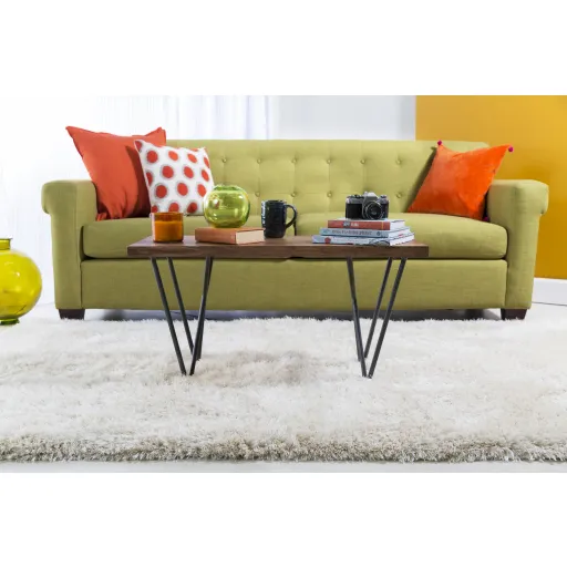 Portland Beige Indoor 2' x 3' Handmade Rug