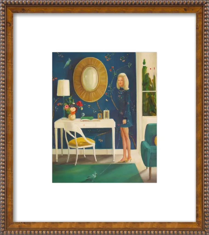The Invisible Nature of Tansy Fairchild by Janet Hill for Artfully Walls