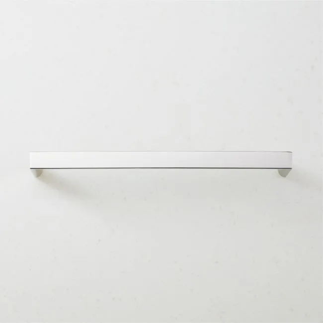 Damon Polished Nickel Cabinet Handle 8"