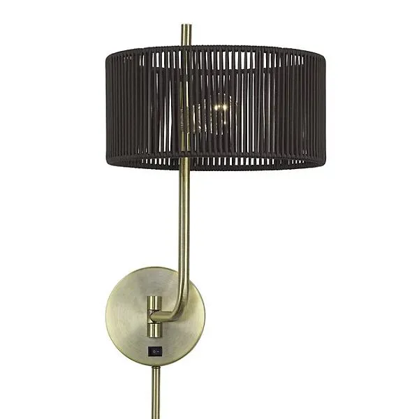 Ryelan Swing Arm Wall Sconce