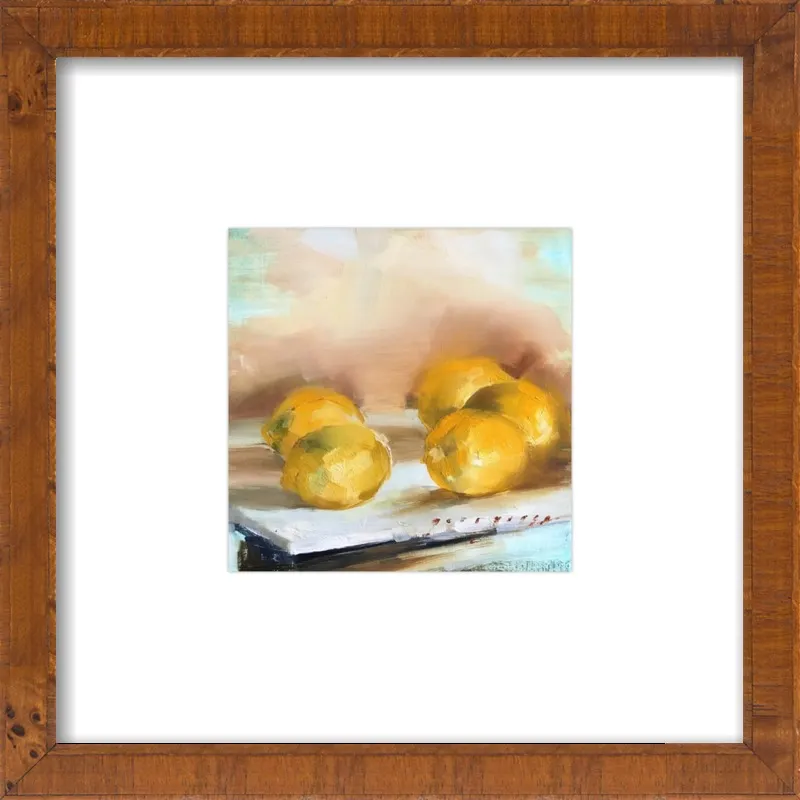 "Lemons" by Georgesse Gomez for Artfully Walls