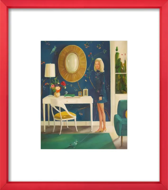The Invisible Nature of Tansy Fairchild by Janet Hill for Artfully Walls