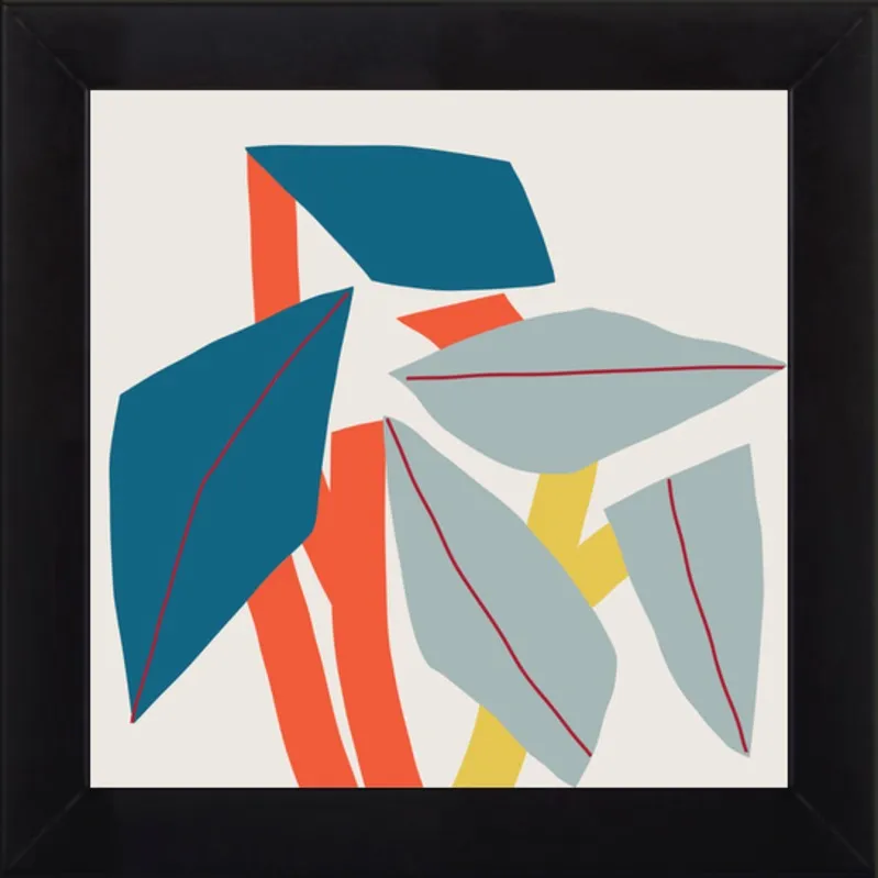 Colourful leaves by Jessica Nielsen for Artfully Walls