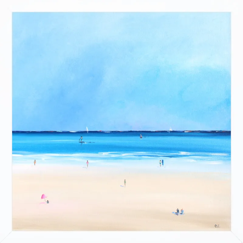 Smooth Ocean Sale by Caroline Chriss  for Artfully Walls