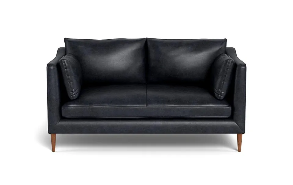 Caitlin Leather Loveseat by The EverygirlÃ?Â®